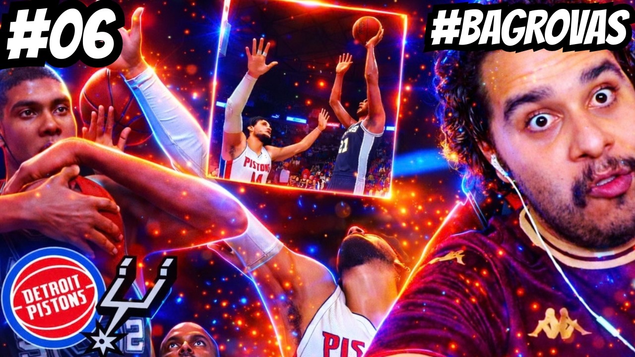 BLOCK PARTY CONTRA O SPURS DO TIM DUNCAN! / MyNBA 2K26 - EP #06