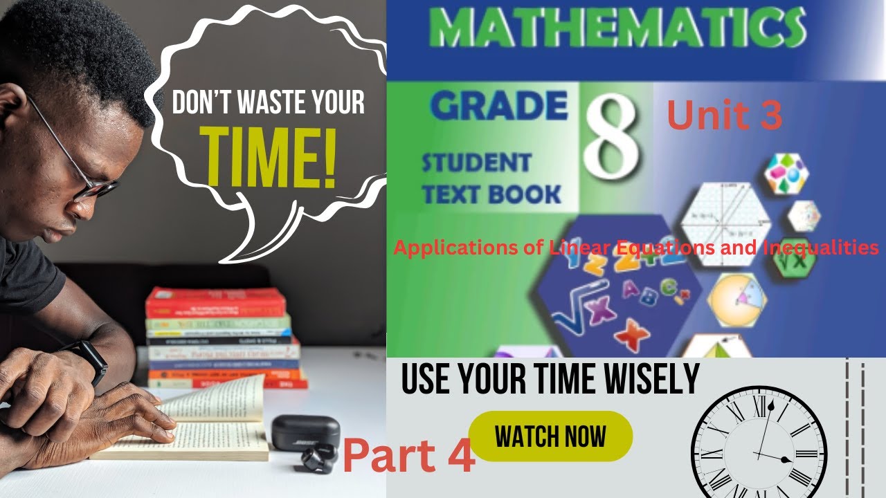 Applications of Linear Equations and Inequalities