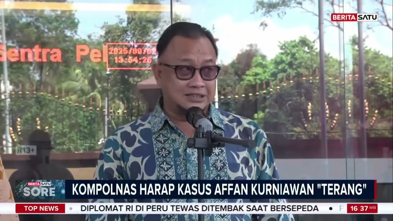 Tanggapan Kompolnas Terkait Gelar Perkara Affan Ditabrak Rantis Brimob 