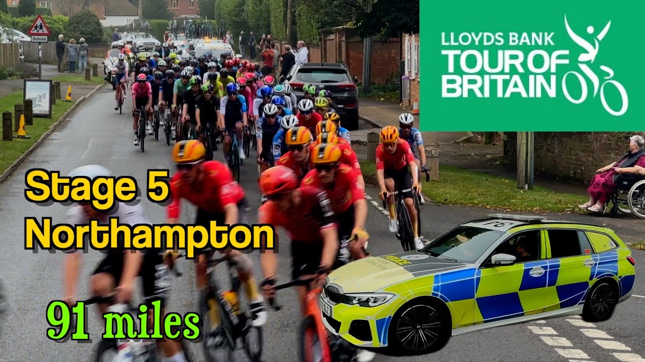 TOUR OF BRITAIN Mens Cycling Race - Stage 5  NORTHAMPTON