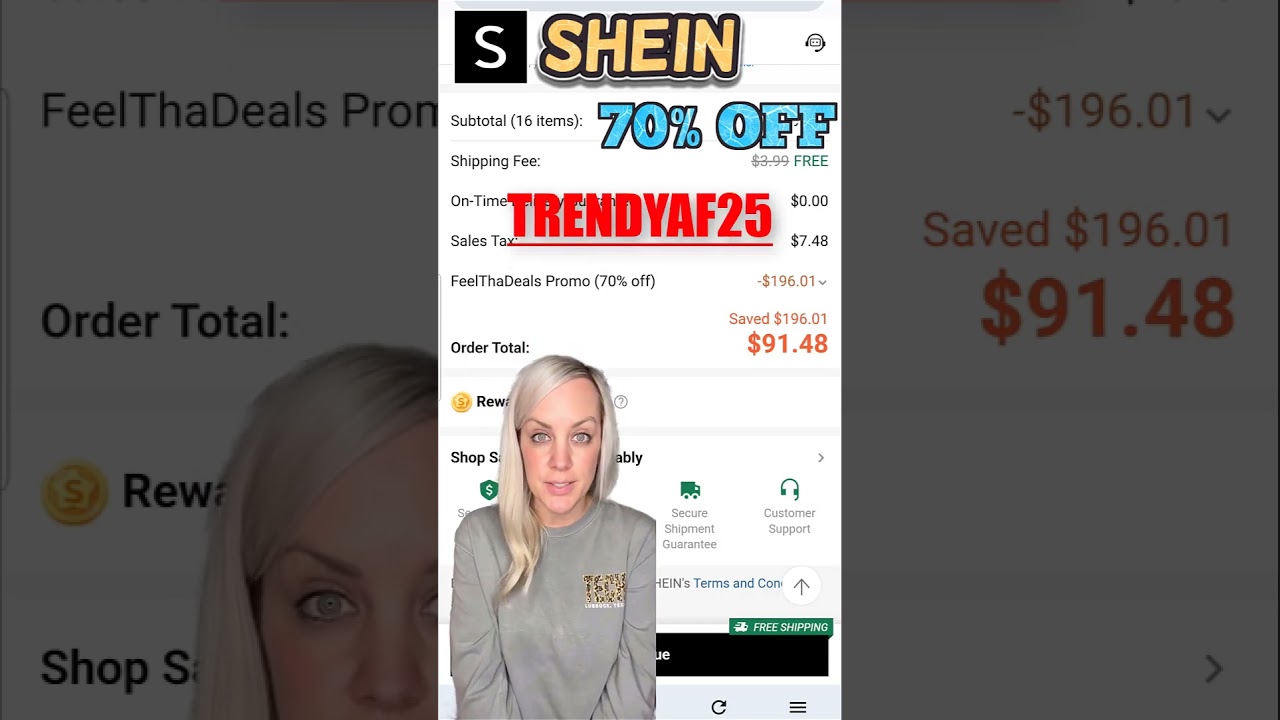 SHEIN PROMOTIECODE | SHEIN KORTING TOT 70% | SHEIN COUPONCODE 2025 🎉
