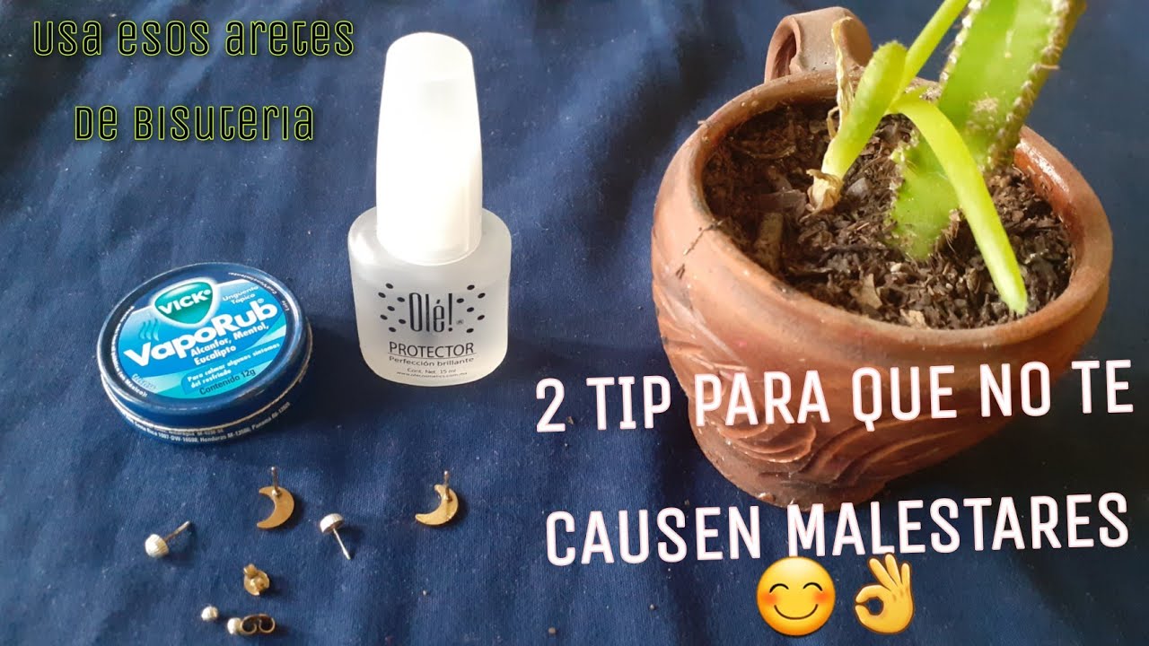 2 Tips para que uses esos aretes de bisuteria sin que te causen malestares 😊👌