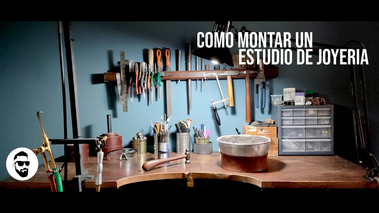 Estudio de Joyeria en casa #tallerdejoyeria #joyeriaartesanal #joyeria