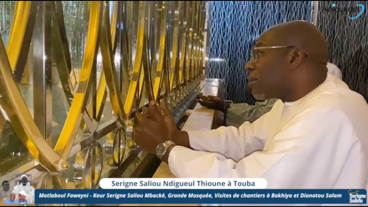 Serigne Saliou Ndigueul Thioune à Touba : Faweyni, Grande Mosquée, Bakhiya et Dianatou Salam