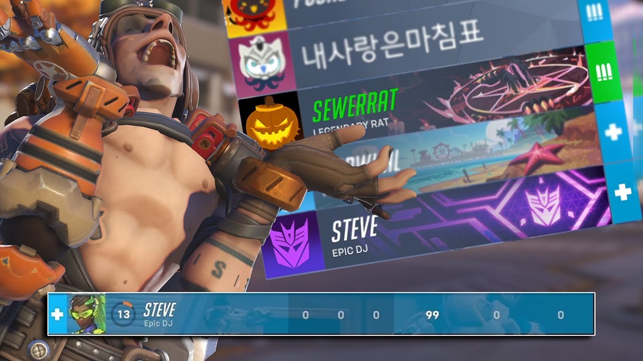 when the most avoided junkrat and lucio meet...