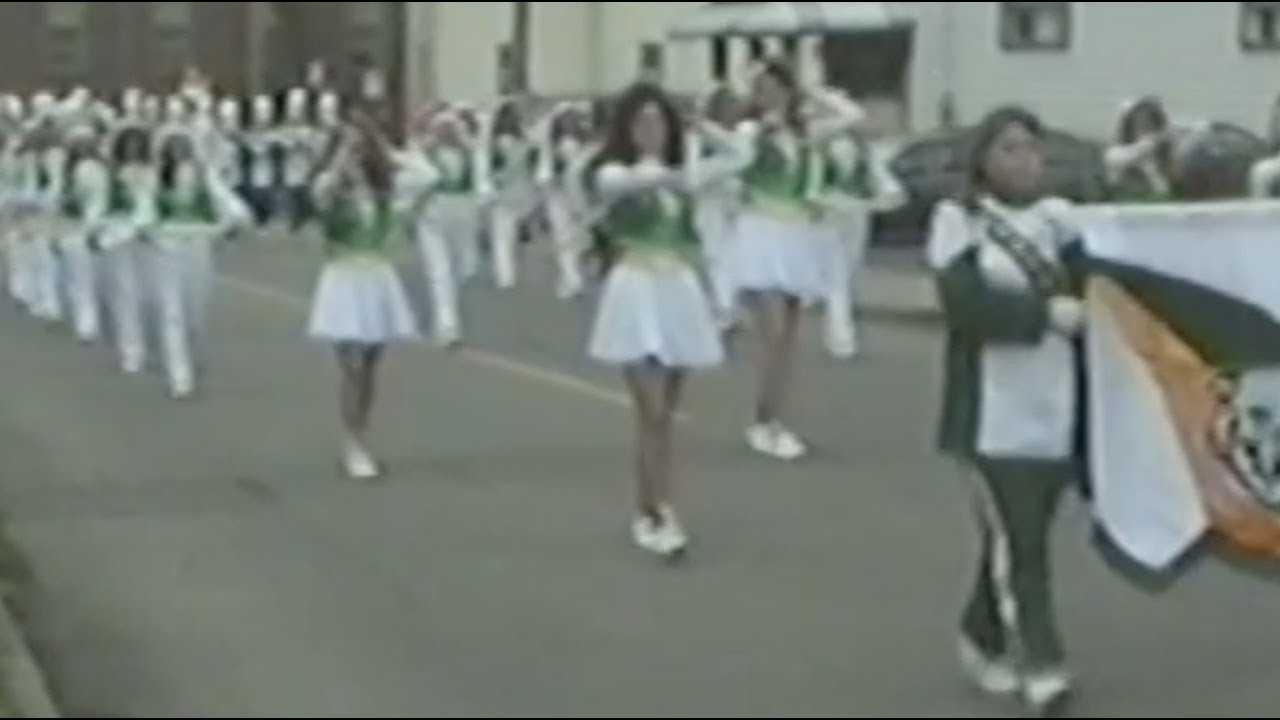 Brooke High School Band at Wellsburg Christmas Parade 1992