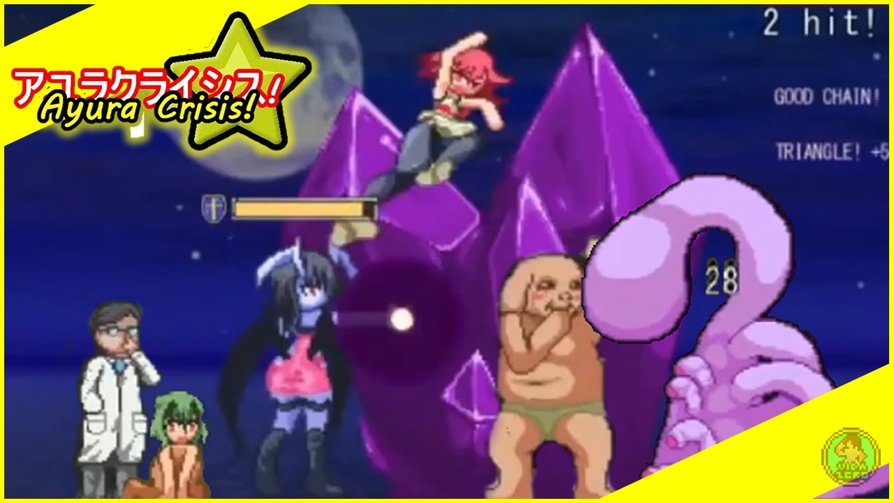 Ayura Crisis! アユラクライシス! | all bosses | GAMEPLAY