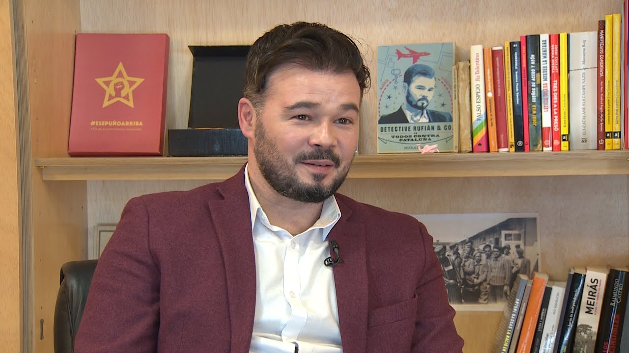 Rufián dice que los escraches 