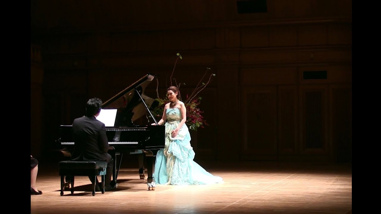 あなたが生まれた時 Quando nasceste voi……(O.Respighi)　ソプラノ:足利真貴 ピアノ:赤松林太郎