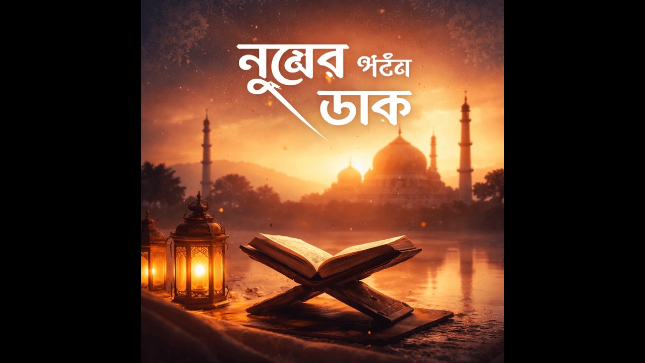 নূরের পথে ডাক – হৃদয় স্পর্শী ইসলামী গজল