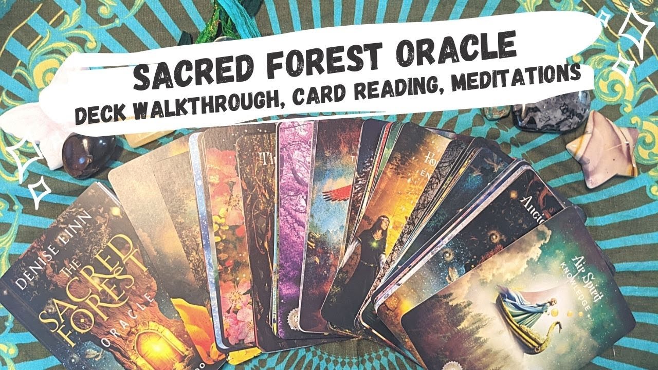 Sacred Forest Oracle by Denise Linn 🌲 Deck Walkthrough, Card Readings, and Bonus Meditations