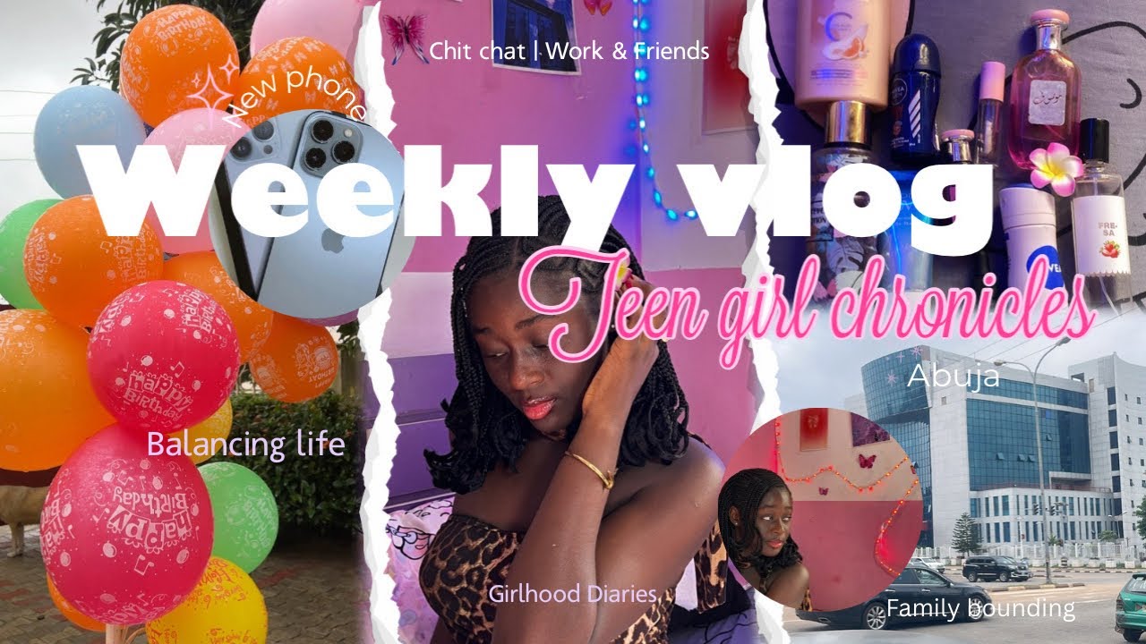 Week in my life vlog🌸 | Teen girl chronicles | Abuja living | Friendships + Balancing life🌸
