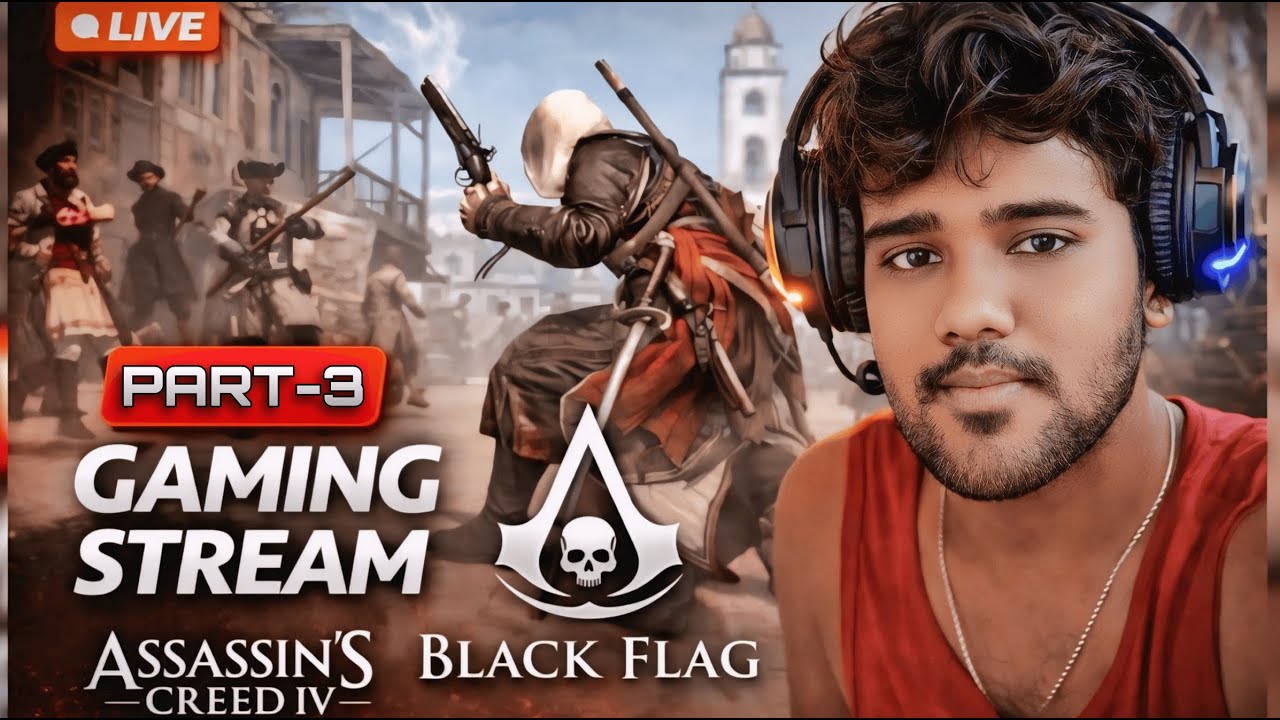 Assassin's Creed IV: Black Flag I Livestream! I No Commentary I Part 3