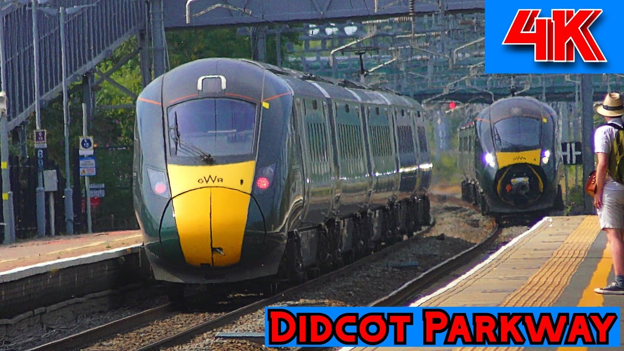 Trains at Didcot Parkway (GWML) 13.8.2025