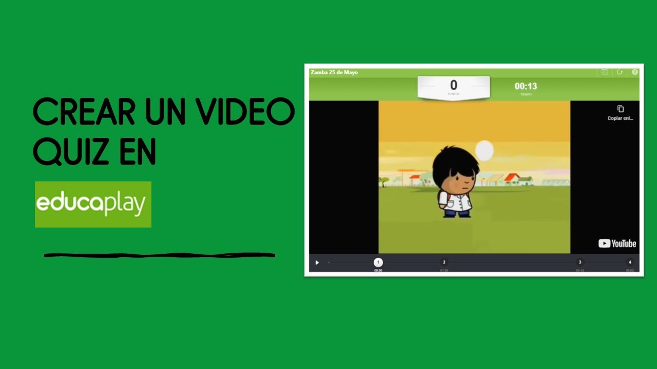 Crear un Video Quiz usando Educaplay
