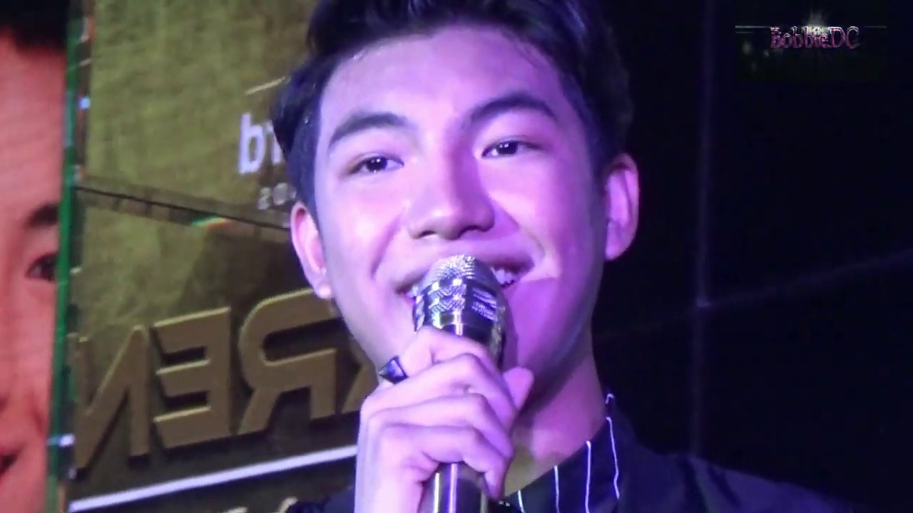 Darren Espanto singing Weak in Thunderbird Rizal