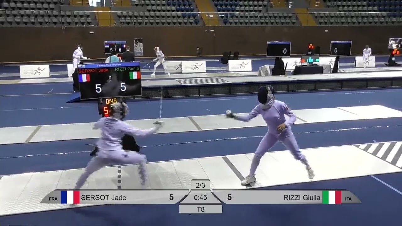 Fujairah World Cup 2024 SWE - L8 - Jade Sersot FRA v Giulia Rizzi ITA