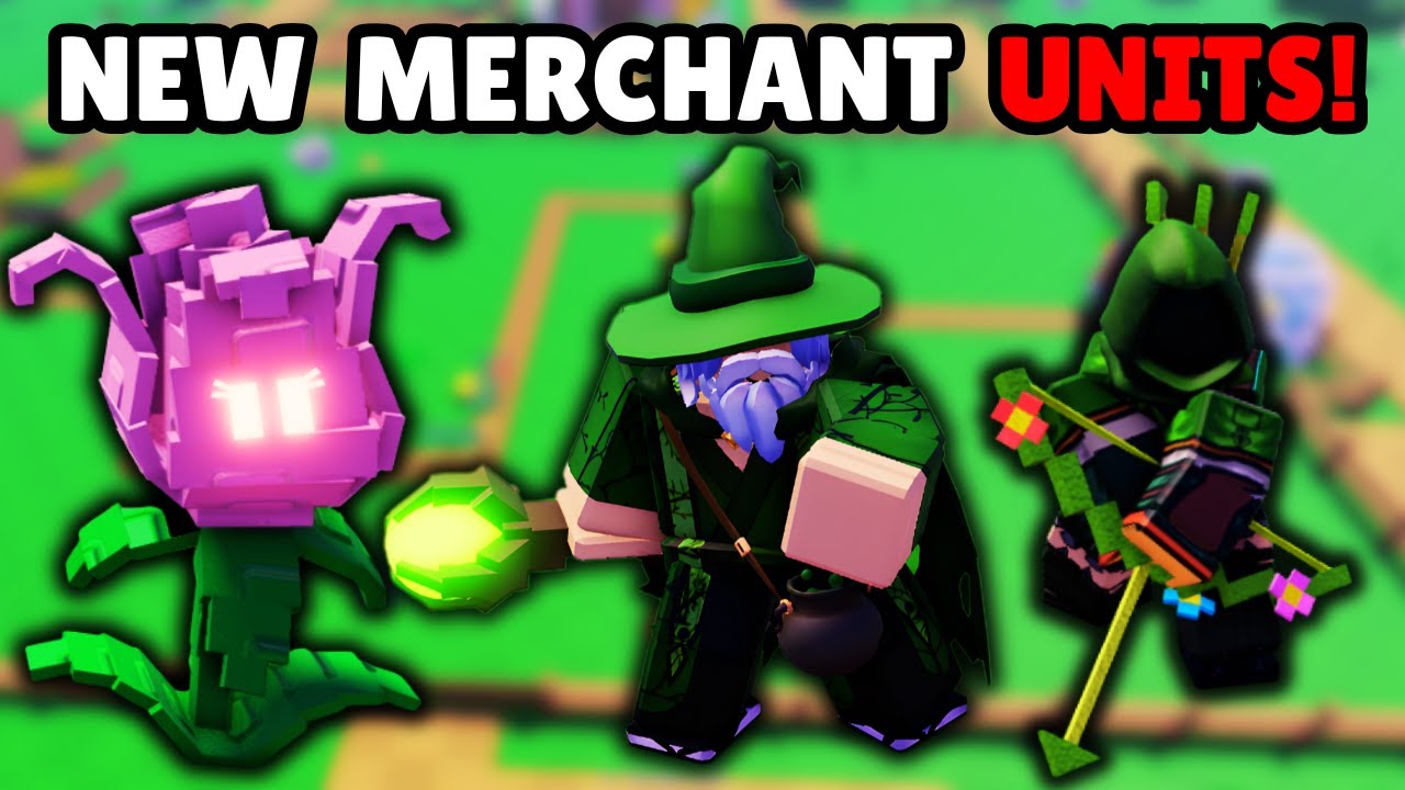Сможет ли команда НОВЫХ ТОРГОВЫХ ЮНИТОВ пройти невозможный режим в Garden Tower Defense!