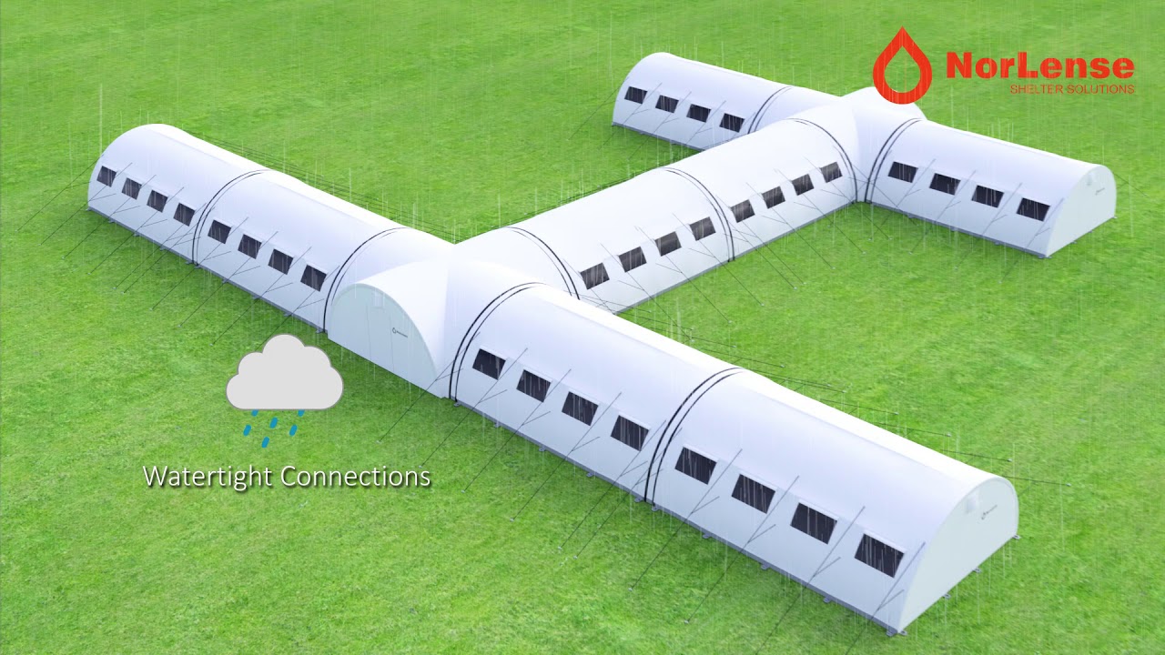 NorLense shelter camp solutions