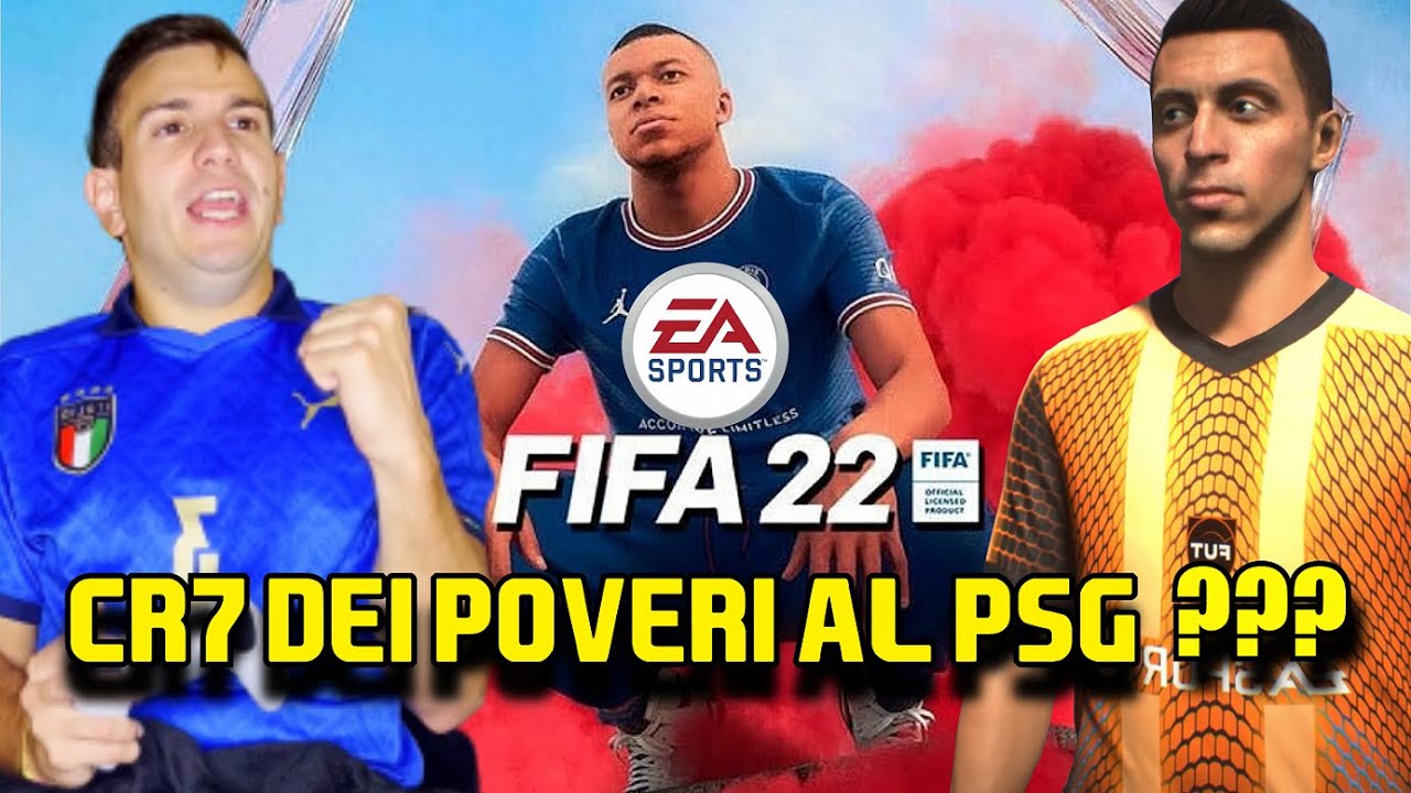 FIFA 22 - CR7 DEI POVERI AL PSG??? - SE I VIDEOGIOCHI PARLASSERO - Alessandro Vanoni