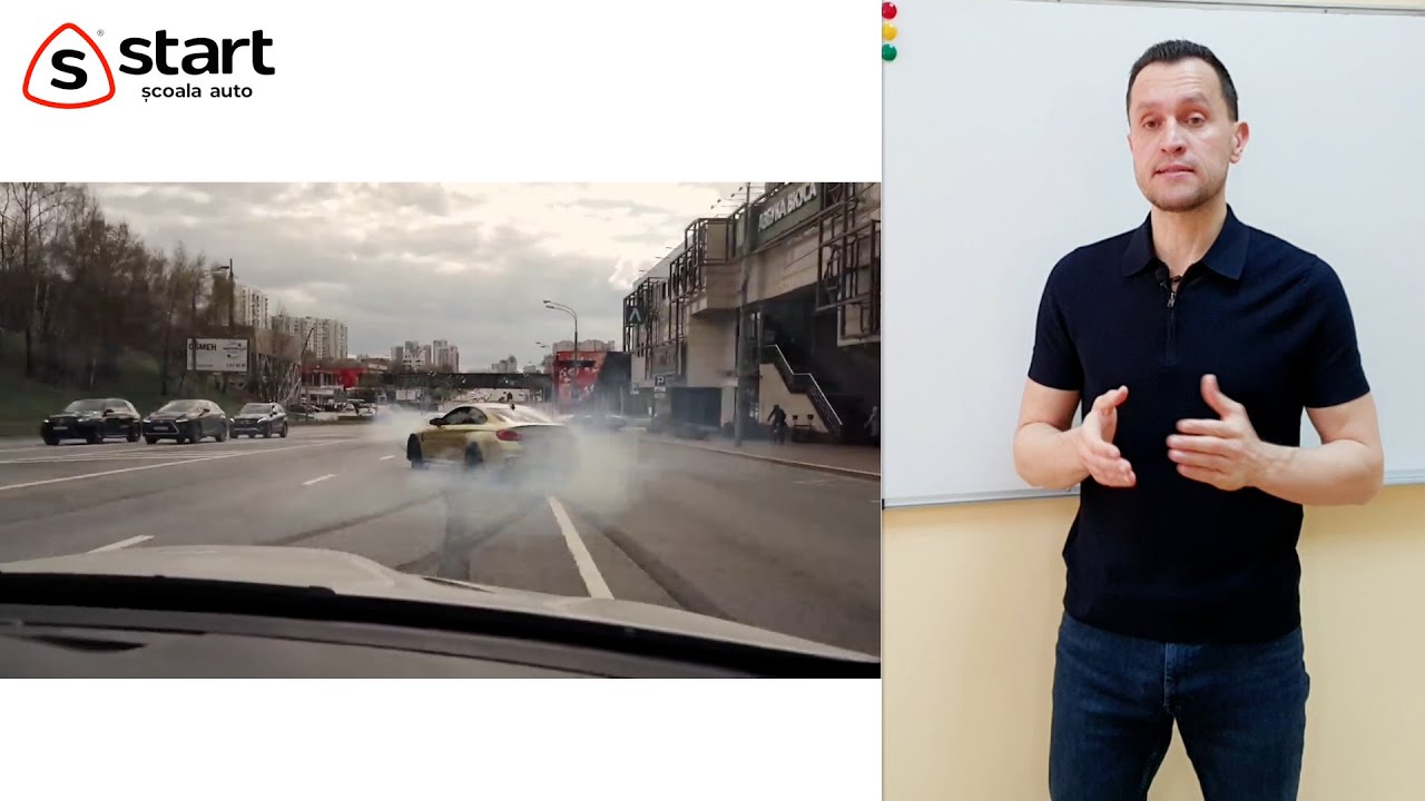 Derapările controlate sau drift-urile | Școala Auto START, Chișinău