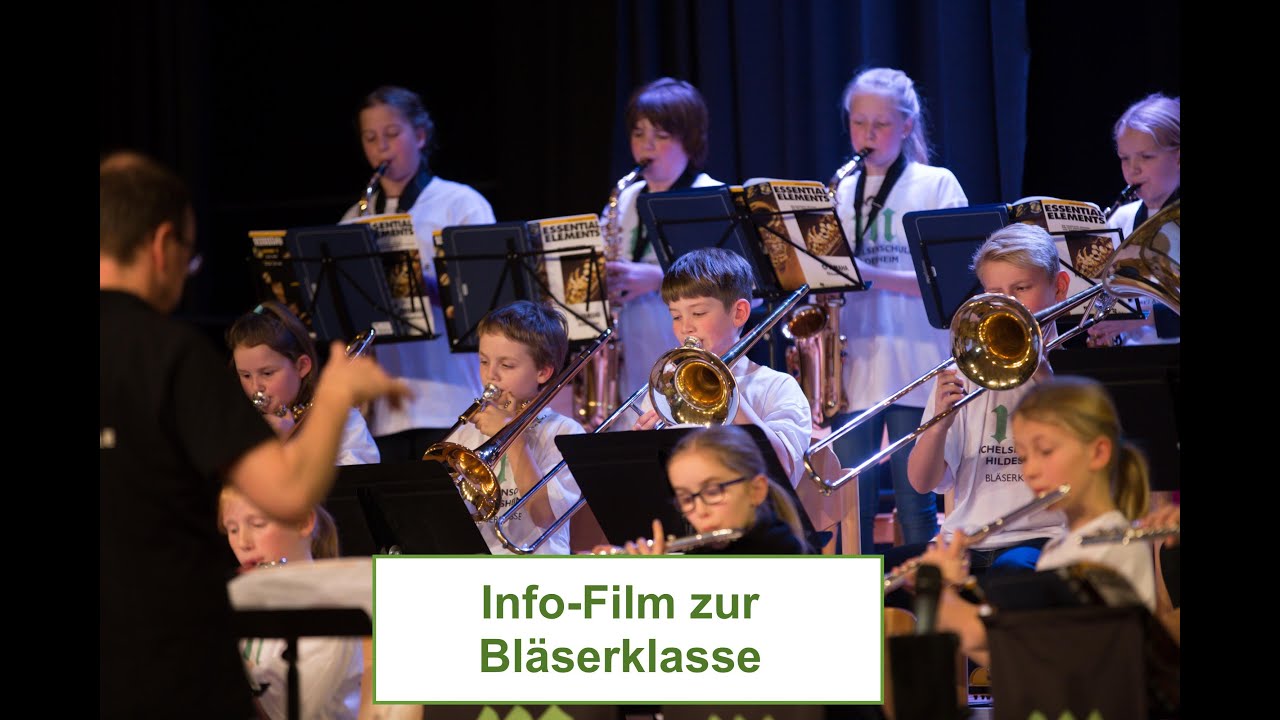 Bläserklasse an der Michelsenschule Hildesheim