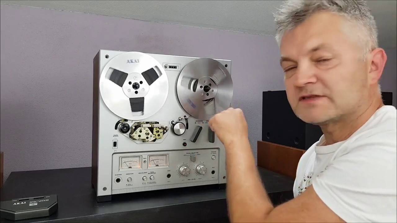 Akai GX 215D, demo, prezentacja po polsku, goldbestaudio