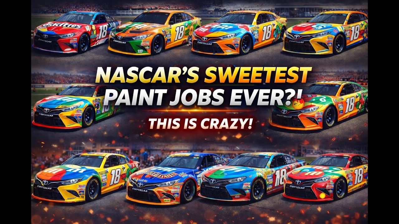 My journey looking for some M&M's NASCAR paint schemes around the country