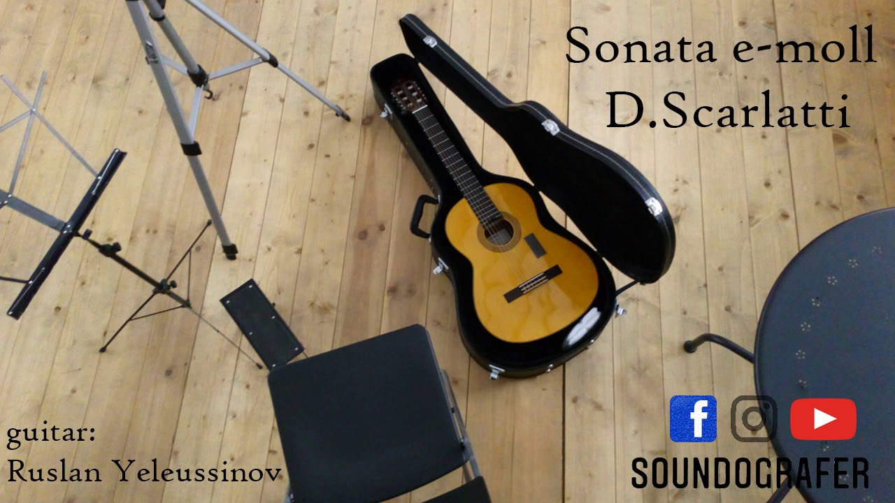 Domenico Scarlatti - Sonata in E minor K11 (L352) - Performance by Ruslan Yeleussinov