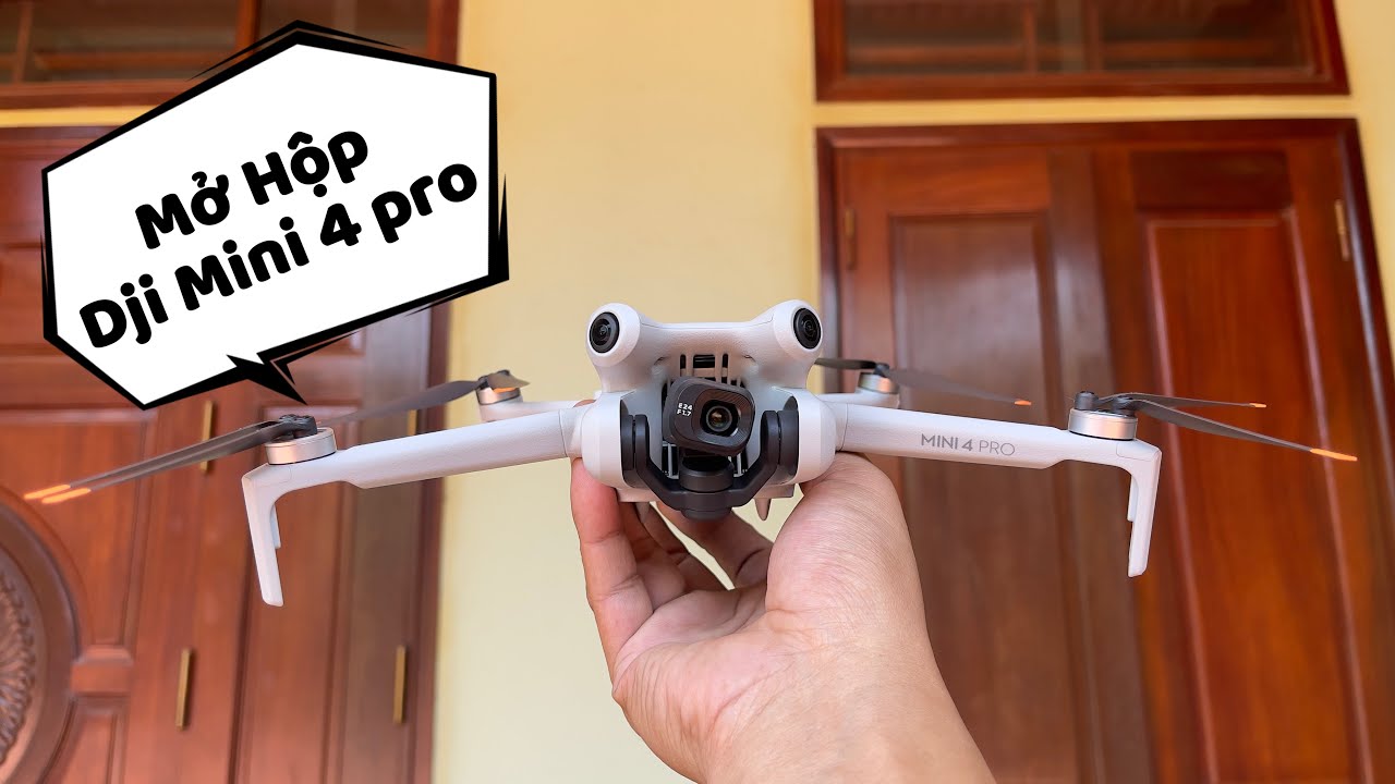 Mở Hộp Flycam DJI Mini 4 Pro Bản Combo Plus RC2: Quá OK Luôn !
