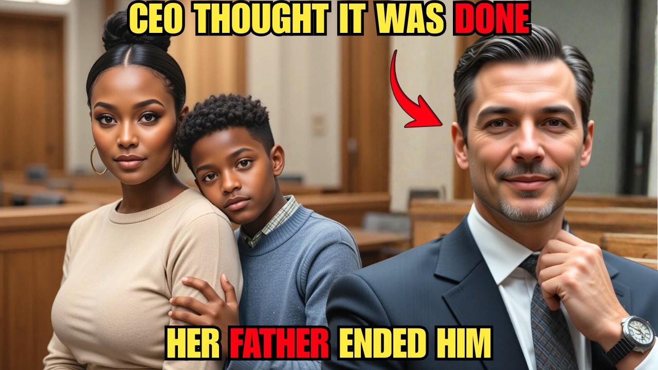 The Billionaire CEO Smiled After Winning the Divorce — Until His Ex-Wife’s Father Appeared in Court