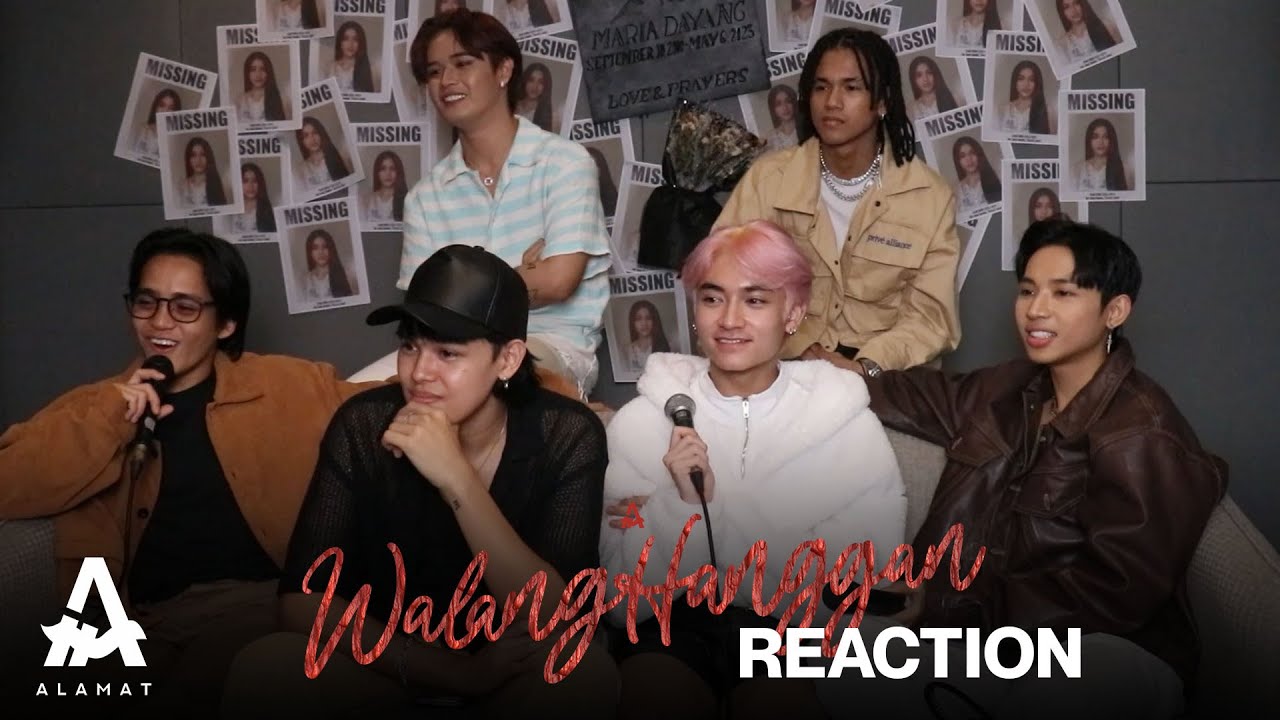 ALAMAT reacts to 'Walang Hanggan' Music Video