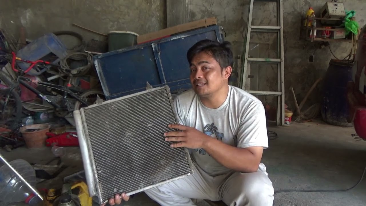 modifikasi kondensor ac mobil