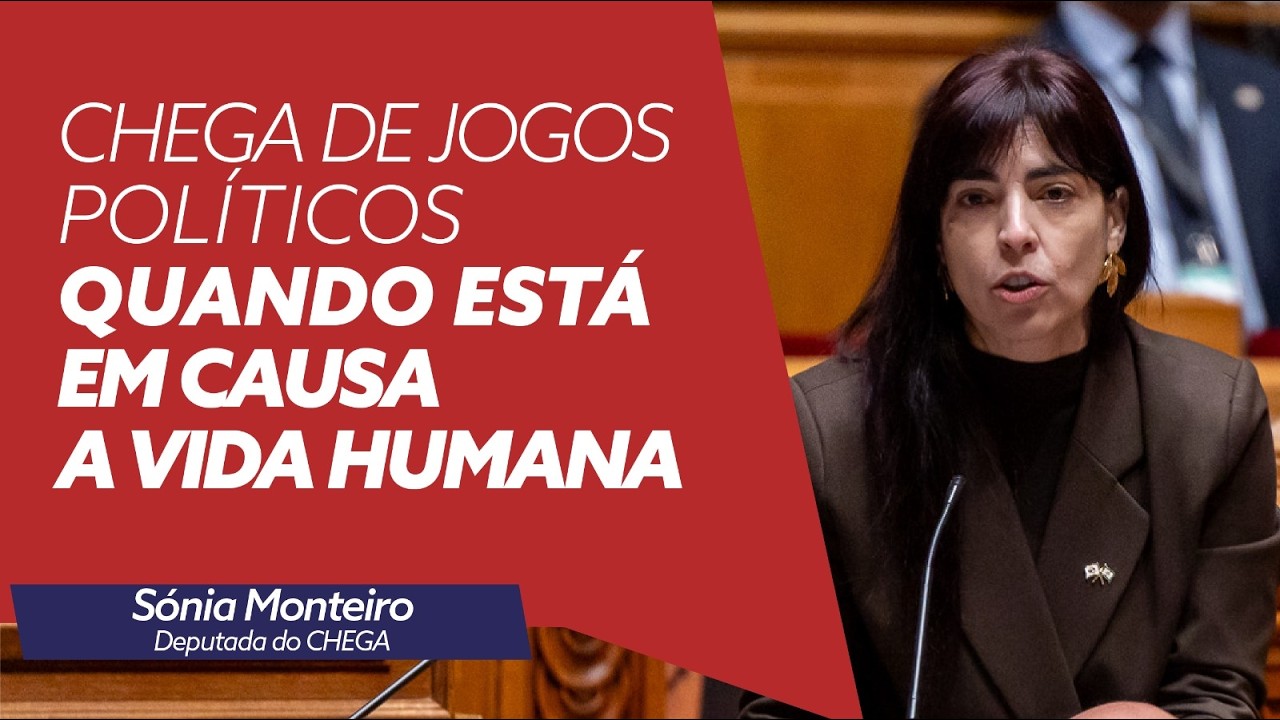 Chega de jogos pol&iacute;ticos quando est&aacute; em causa a vida humana