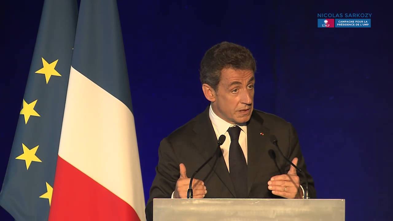 Nicolas Sarkozy en meeting à Bordeaux