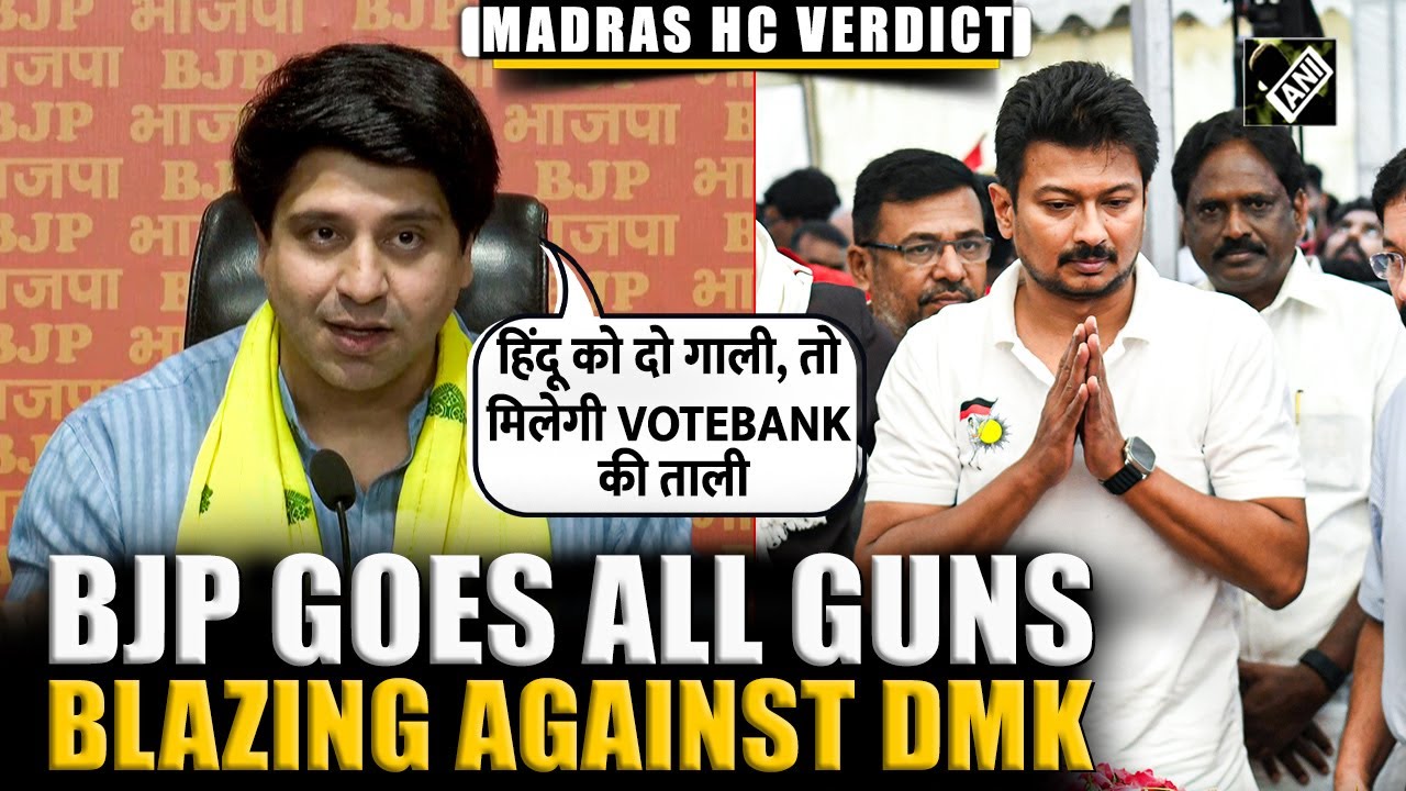 BJP’s Shehzad Poonawalla slams DMK for targeting Amit Malviya after Madras HC relief order row