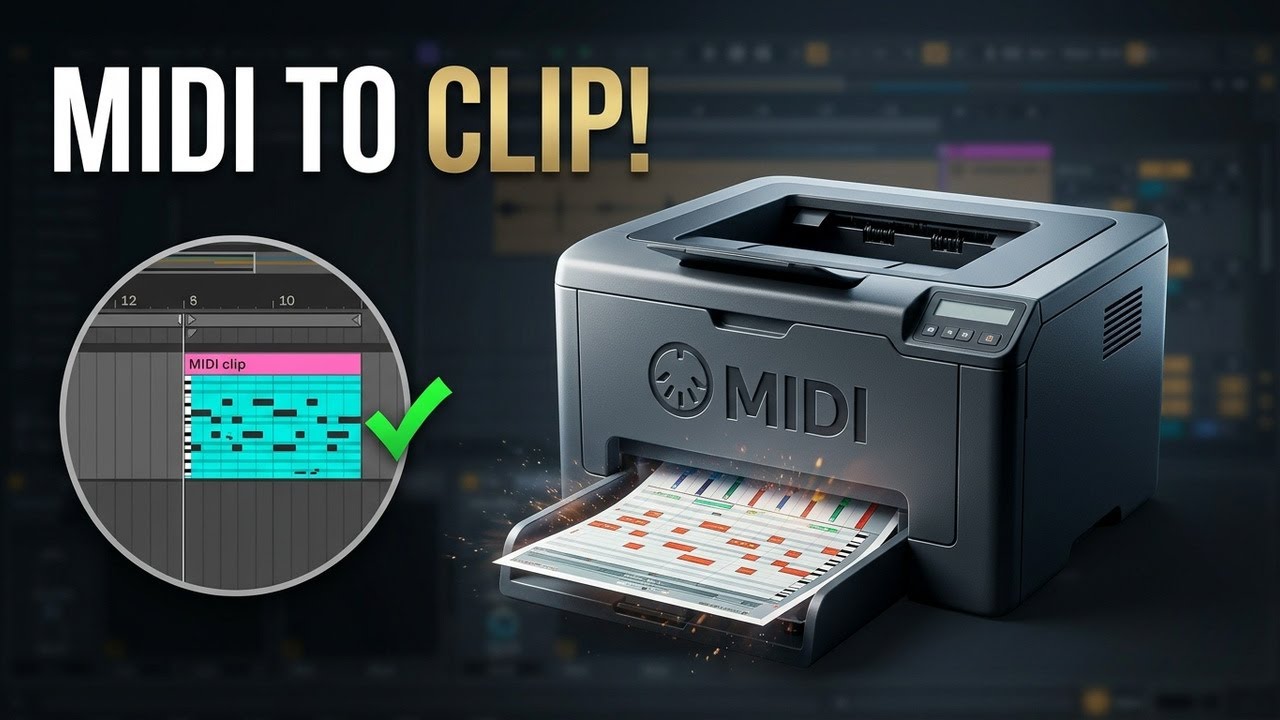 Print to Clip: Never Lose a Generative Melody Again Ableton M4L Device