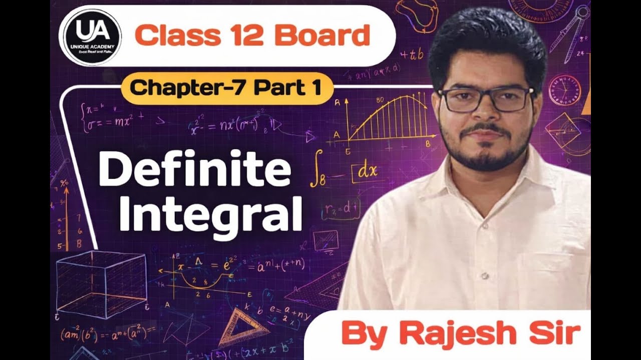 Class 12 Math | Definite Integral | by #rajeshsir