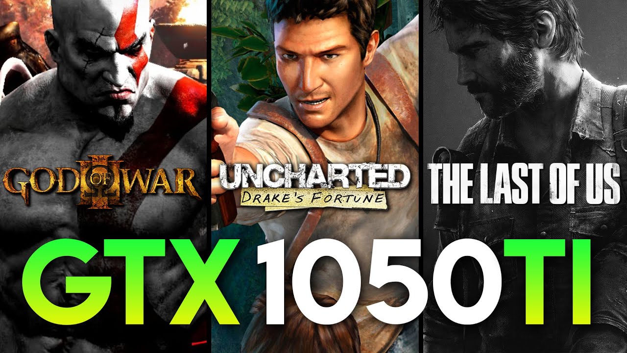GTX 1050 Ti Test in 3 PS3 Games - RPCS3 Emulator - GOWIII - Uncharted - The Last of Us