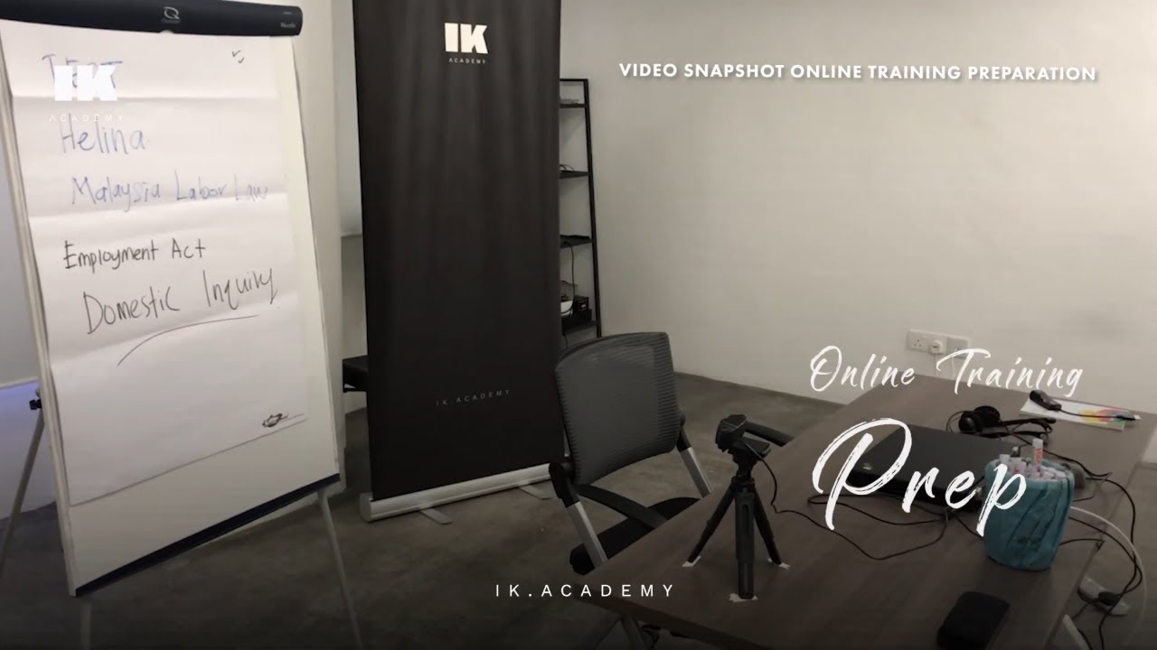 Session Preview: Online Training - Behind the Scene | IK Academy - Go Technical