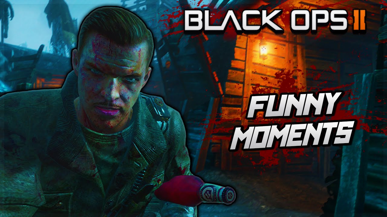 Black Ops 2 Zombies Funny Moments - Silent Treatment, Witches, Time Bomb Fail!