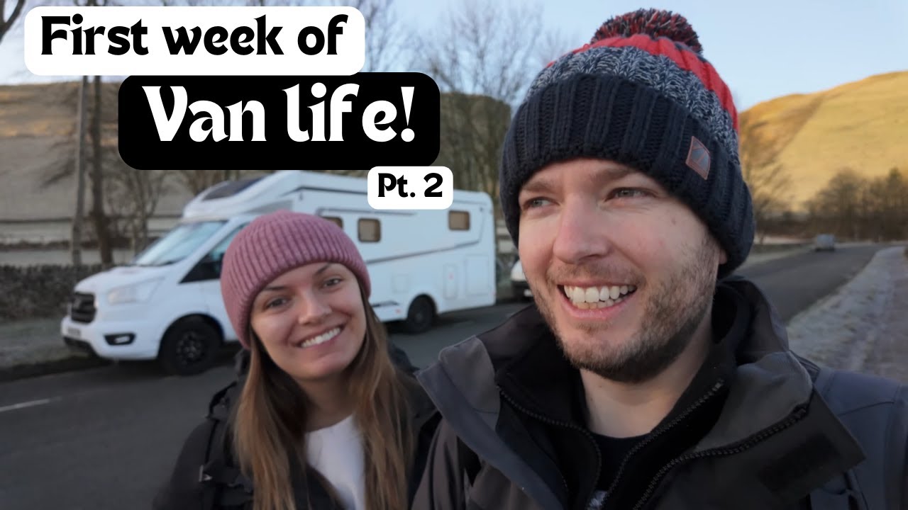 First week living in a motorhome full-time | Exploring the Peak District | Ep. 2