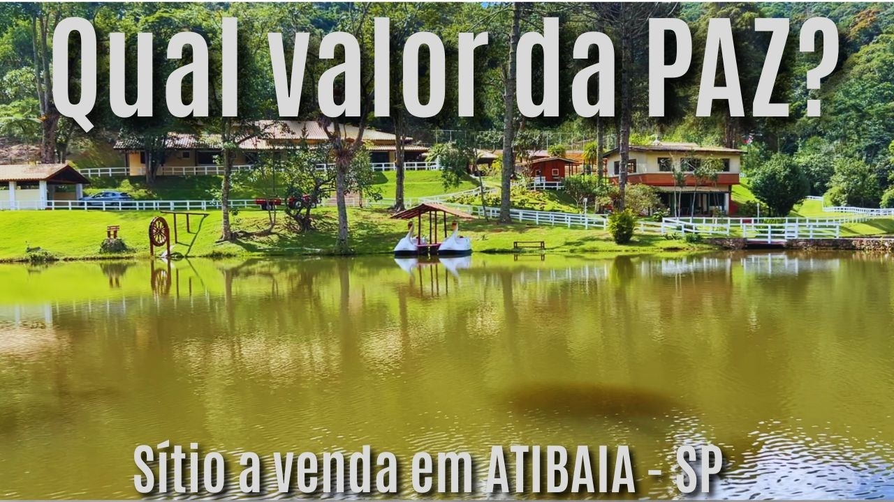 Quanto o homem pagaria para ter PAZ com sua familia? Descubra esse encanto de propriedade a venda!
