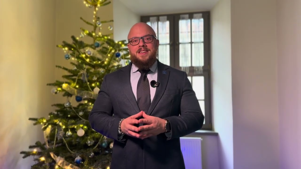 Official congratulations from the Rector of EHU, Dr. Vilius Šadauskas (2025)