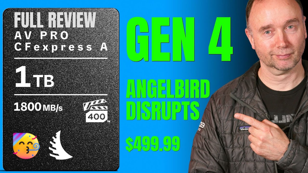 Обзор карты памяти Angelbird AV Pro 1TB CFexpress Type A