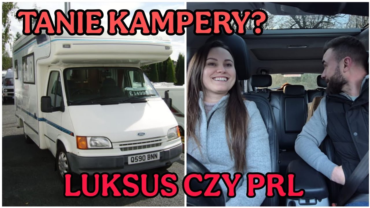 TANIE KAMPERY W WIELKIEJ BRYTANI! | ILE  KOSZTUJĄ? | LUKSUS CZY PRL