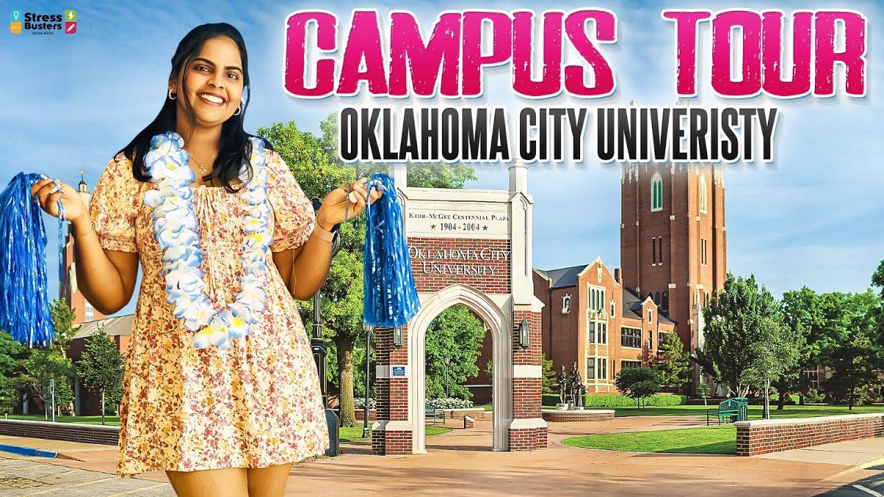 Oklahoma City University🌟 | Campus Tour | Parttime jobs in USA | Masters in USA🇺🇸 | Telugu Vlogs USA