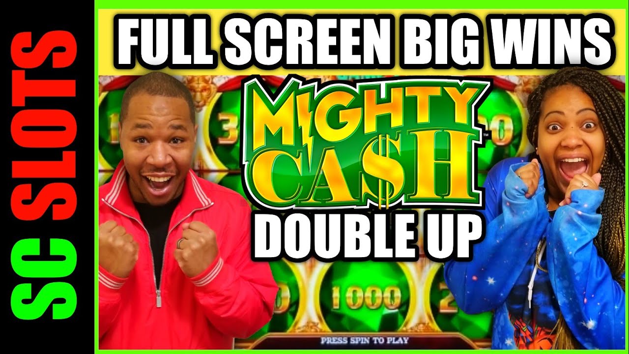 We Both Filled the Screen on MIGHTY CASH DOUBLE UP Slot Machine - BIG WIN Bonus