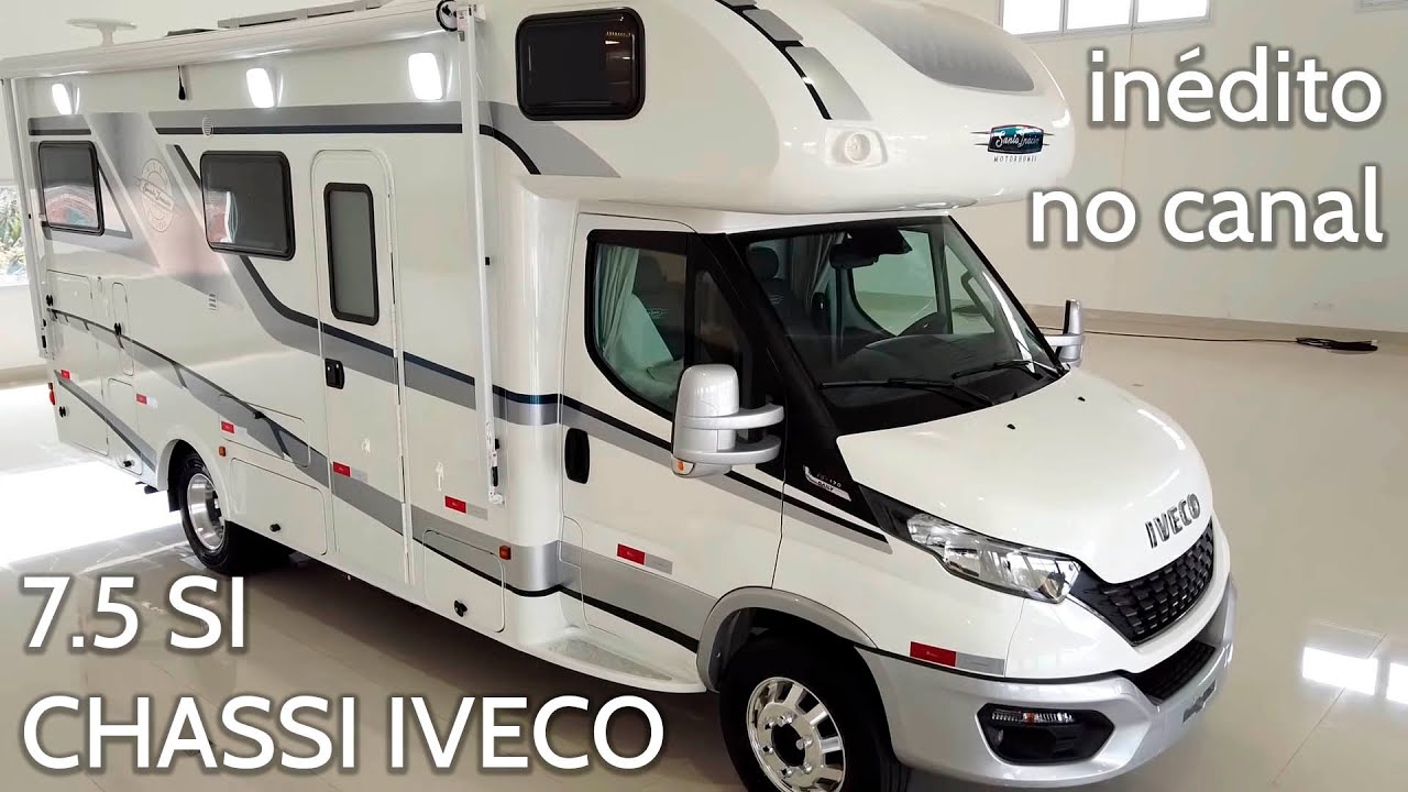 MOTORHOME IVECO | LANÇAMENTO SANTO INÁCIO 7.5 SI - CHASSI MOTORHOME IVECO DAILY 70-170