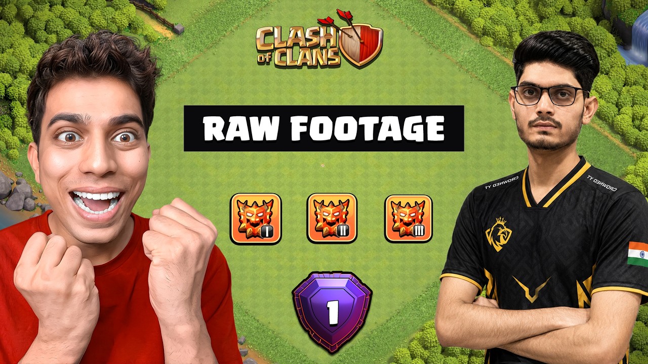 Legend League Raw Footage with Sumit007 | CoC